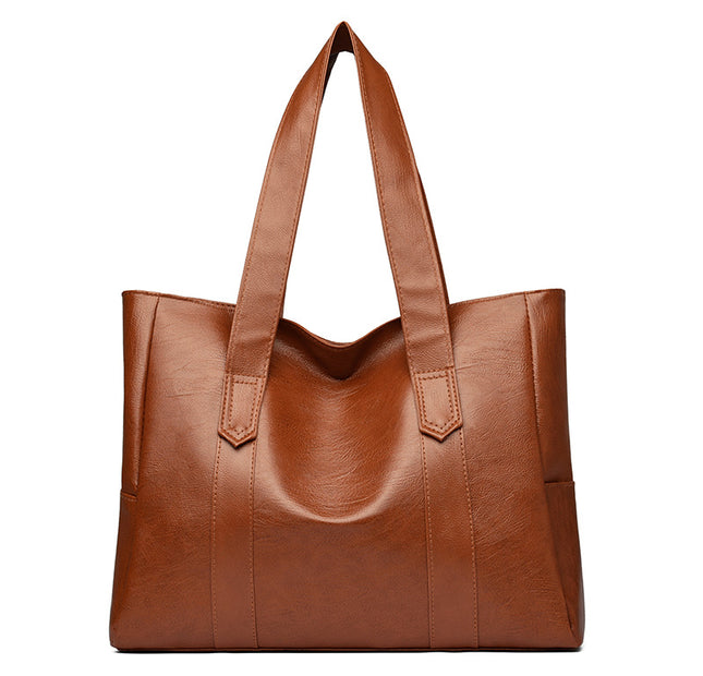 Classic Vintage Shoulder Tote - FREE Shipping